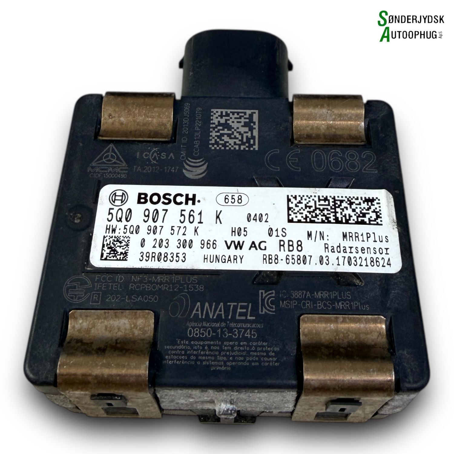 Skoda Fabia Radar Med OEM Nr. 5Q0907561K Fra Skoda Ophugger