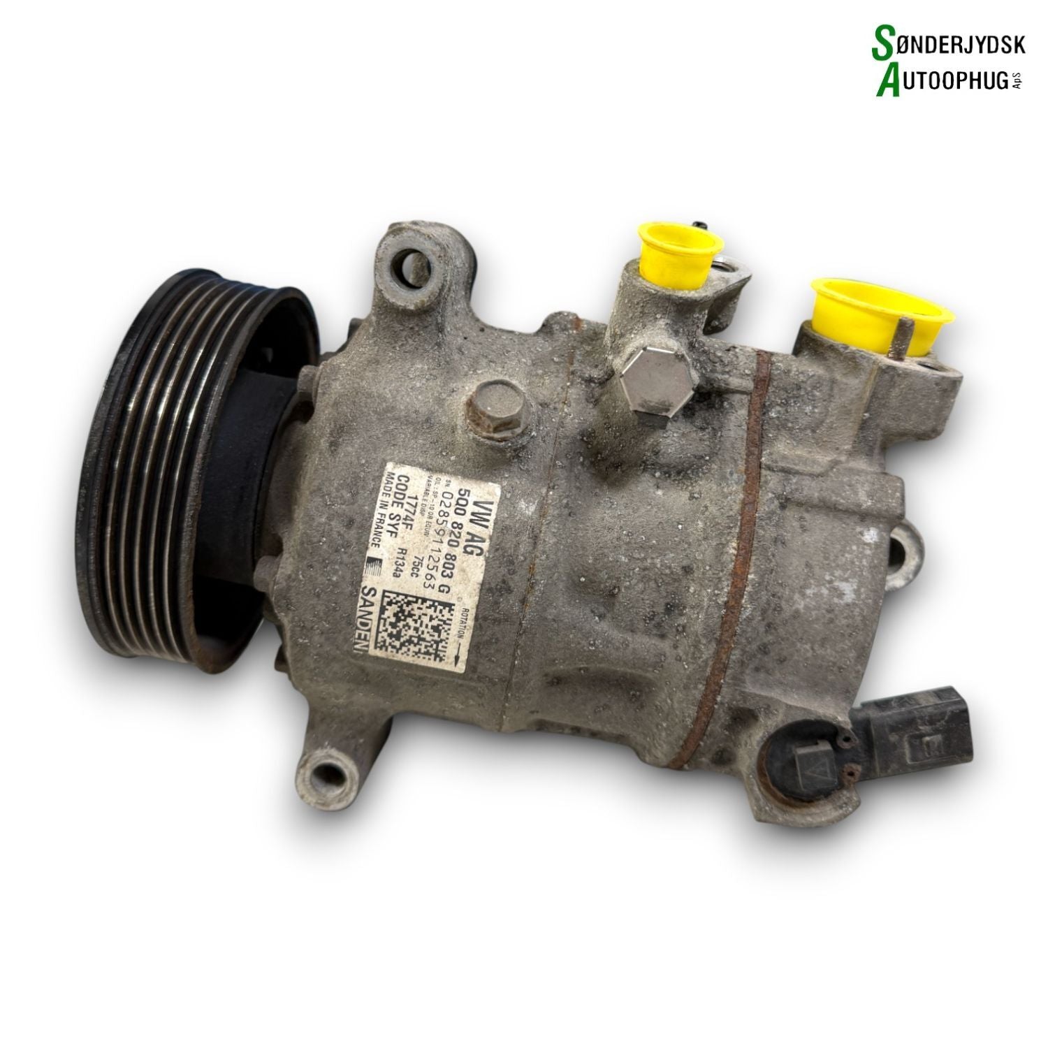 Skoda Fabia Aircondition Pumpe Med OEM Nr. 1KD820803K Fra Skoda Ophugger