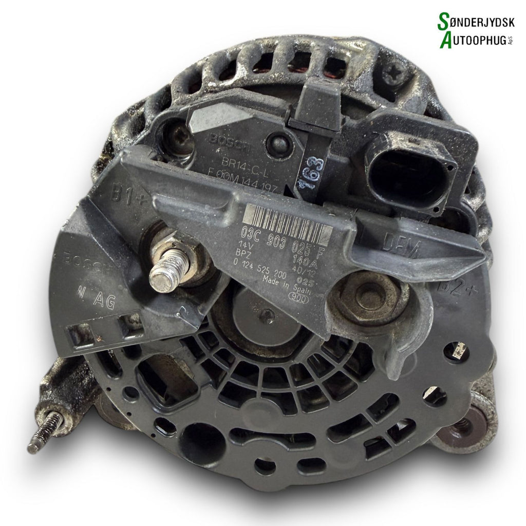Skoda Roomster Generator Med OEM Nr. 03C903025FX Fra Skoda Ophugger