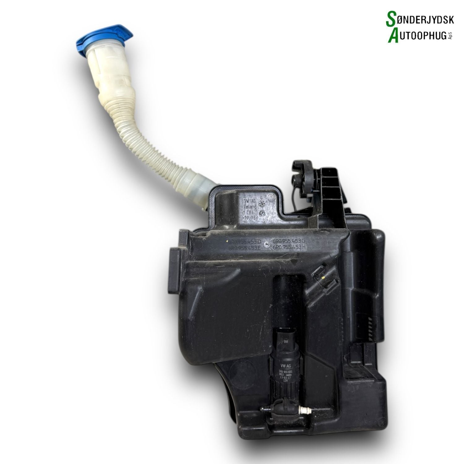 Skoda Fabia Sprinkler M/Motor Med OEM Nr. 6R0955453G Fra Skoda Ophugger