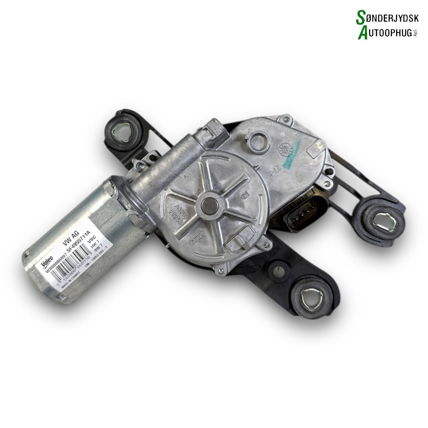 Skoda Fabia Bagrudevisker Motor Med OEM Nr. 5F4955711 Fra Skoda Ophugger
