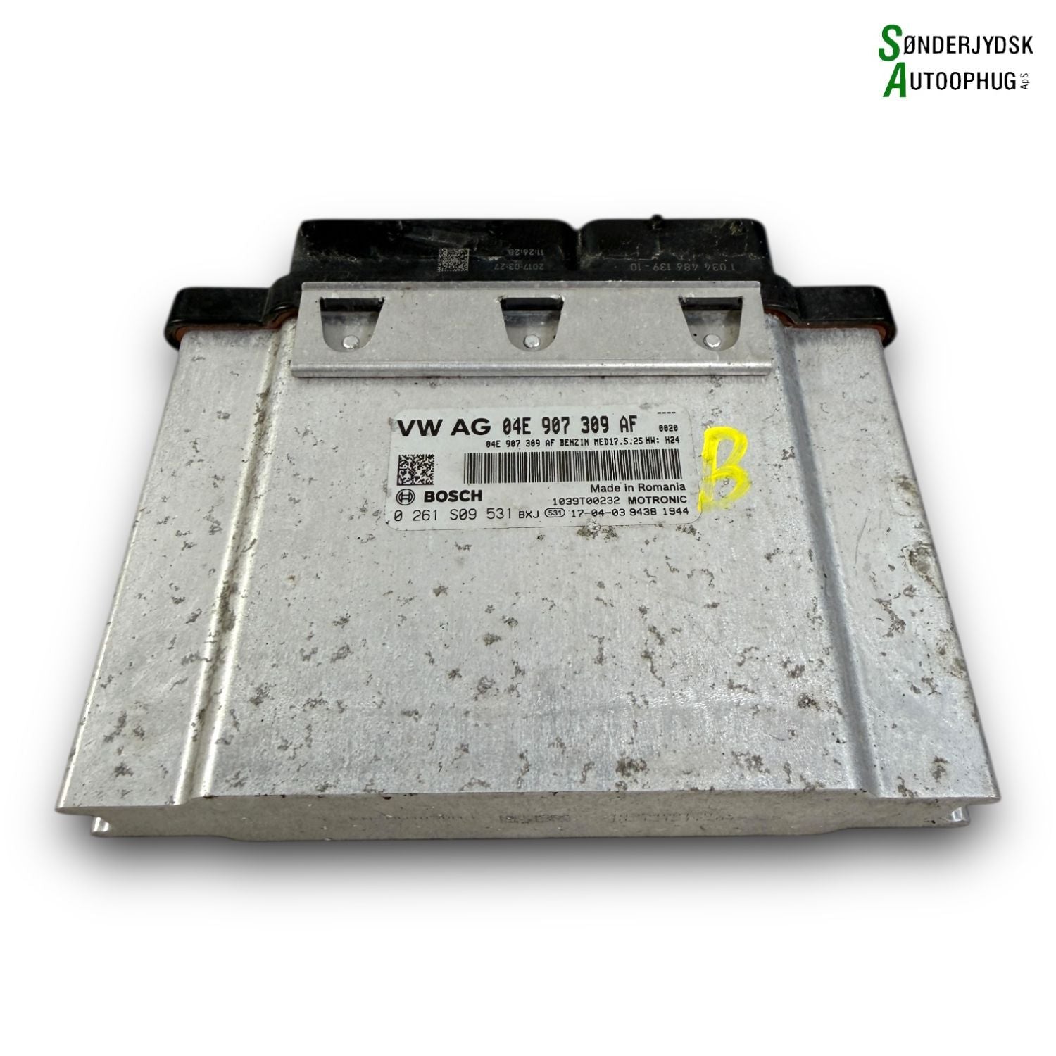 Skoda Fabia Motorstyring - Motorstyreboks - Injection Elboks Med OEM Nr. 04E906027LJ Fra Skoda Ophugger
