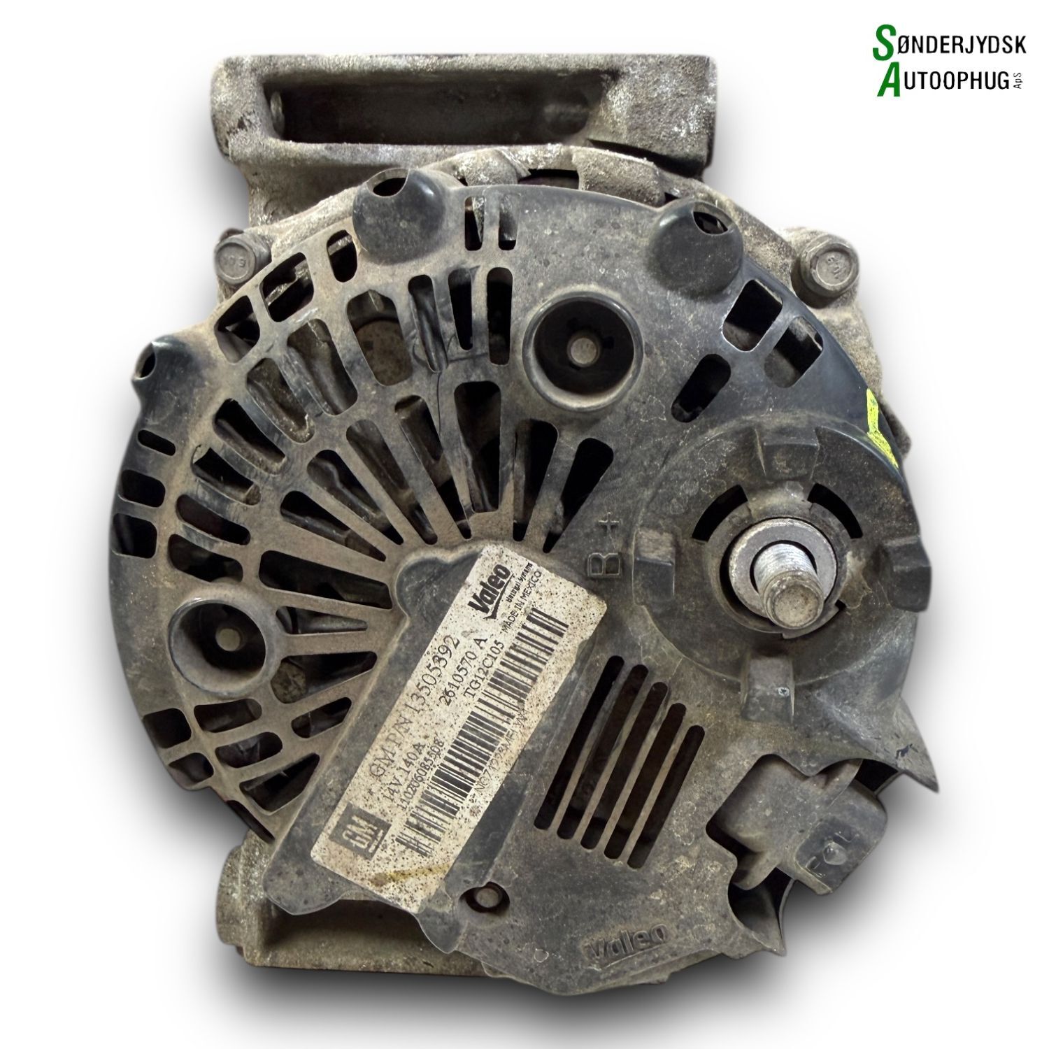Opel Corsa D Generator Med OEM Nr. 95515971 Fra Opel Ophugger