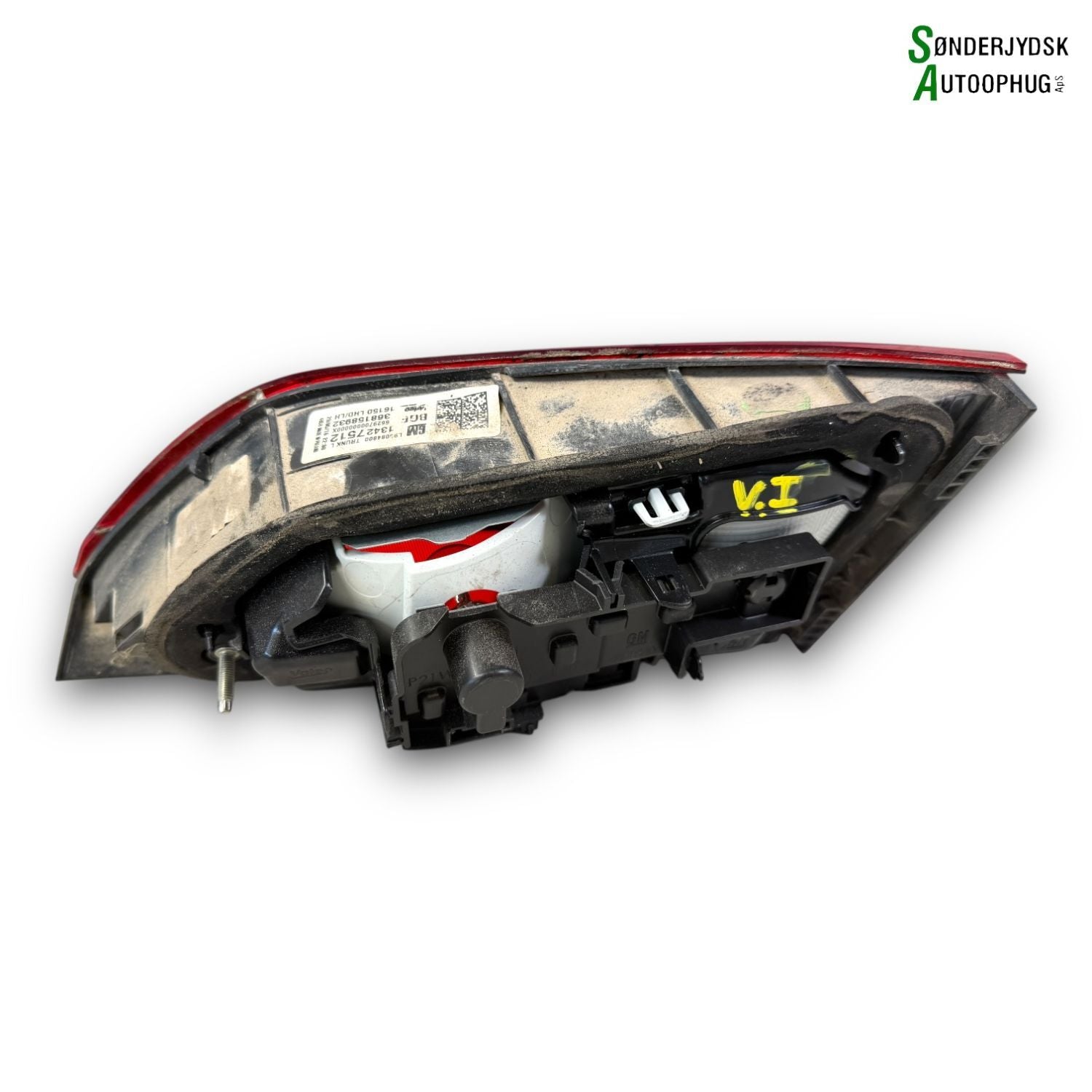 Opel Astra K Baglygte Med OEM Nr. 39077378 Fra Opel Ophugger