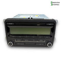 VW Scirocco III I3 Radio M/Cd Med OEM Nr. 1K0035186AA Fra VW Ophugger