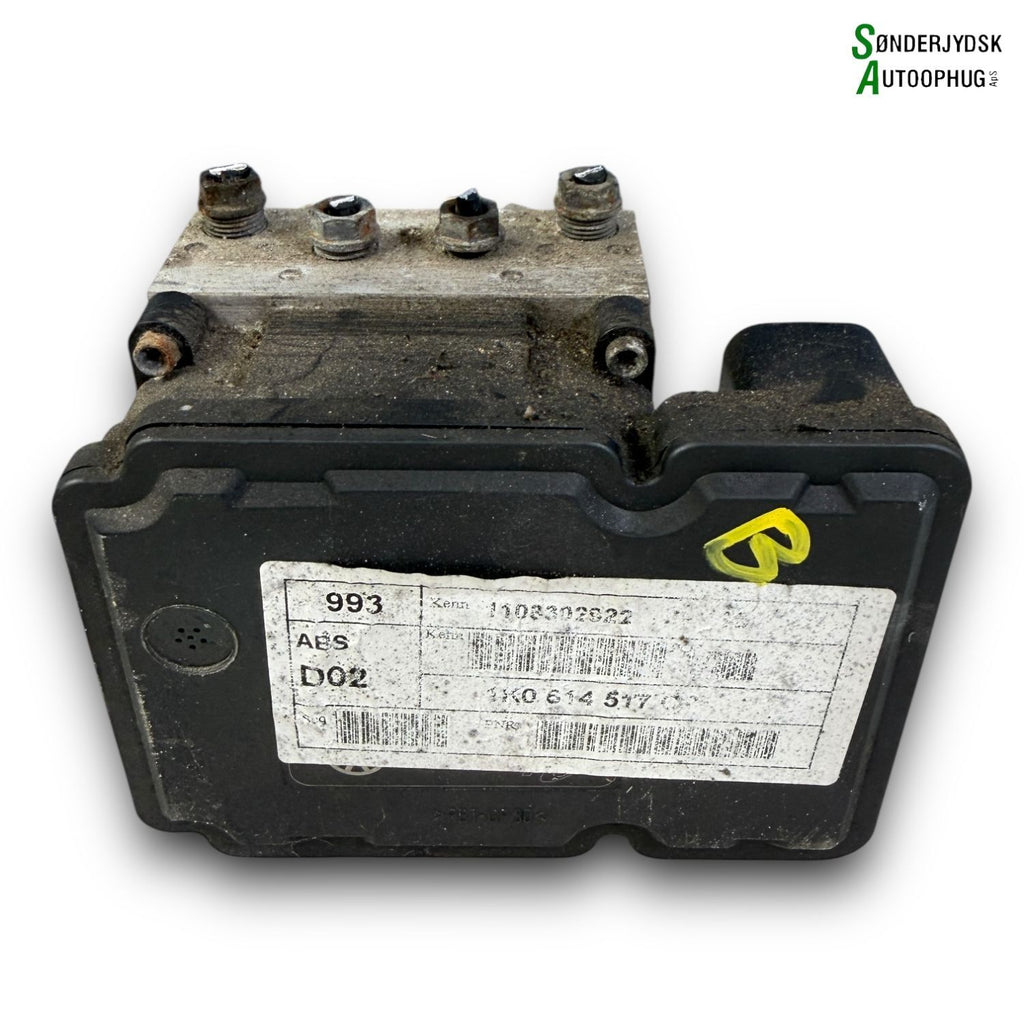 VW Scirocco III I3 ABS Pumpe Med OEM Nr. 1K0614517DEBEF Fra VW Ophugger
