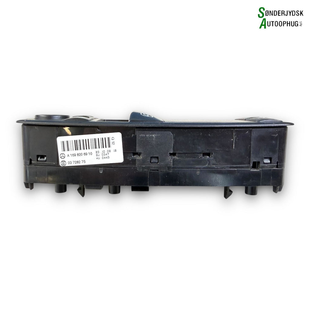 Mercedes A W169 Kontakt Rudehejs Med OEM Nr. 1698206910649174 Fra Mercedes Ophugger