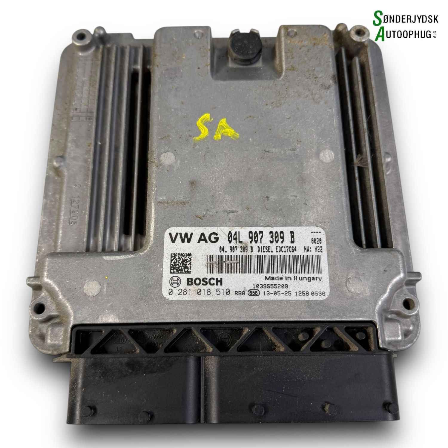 Skoda Octavia Motorstyring - Motorstyreboks - Injection Elboks Med OEM Nr. 04L906021M5E0 Fra Skoda Ophugger