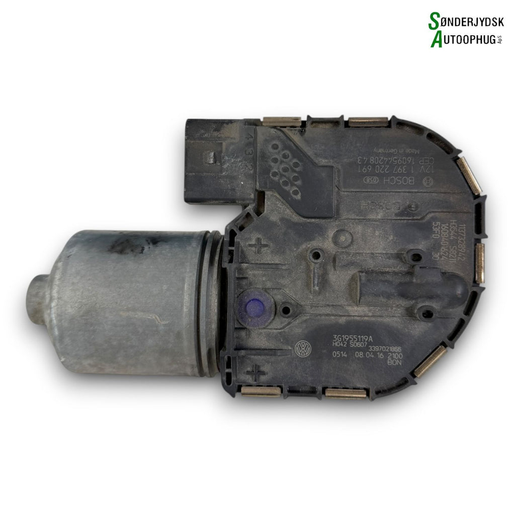 VW Passat 3G Viskermotor Med OEM Nr. 3G1955023D Fra VW Ophugger