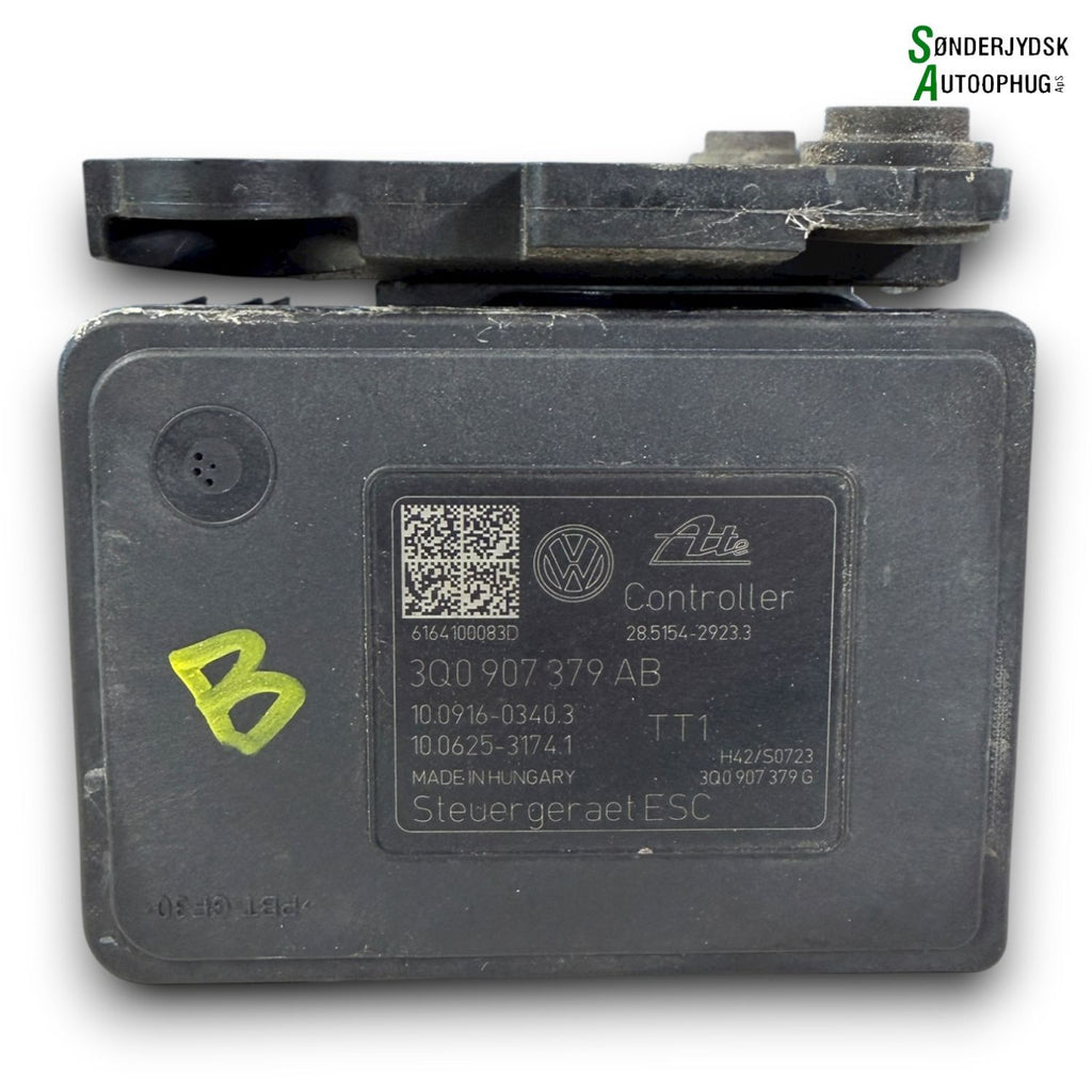 VW Passat 3G ABS Pumpe Med OEM Nr. 3Q0614517ABBEF Fra VW Ophugger