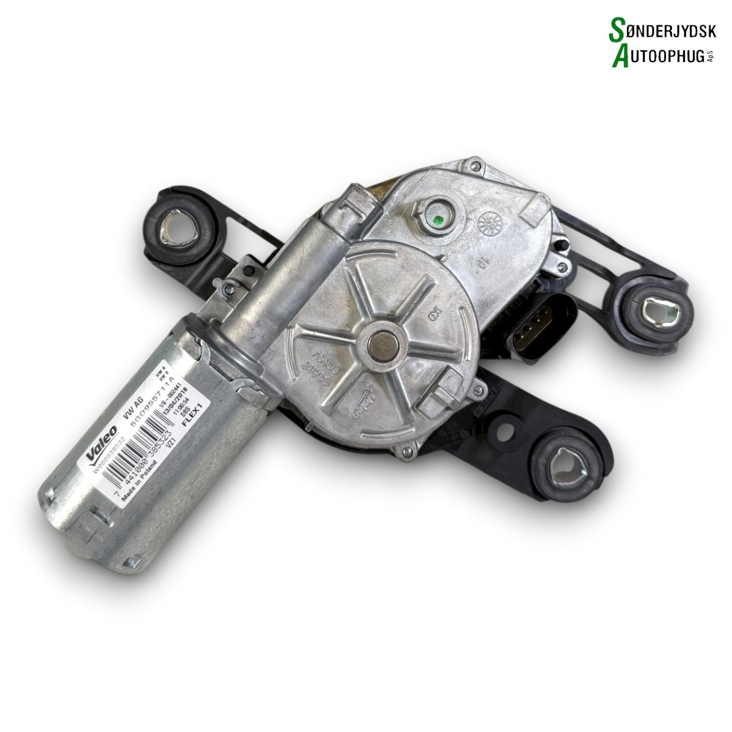 VW Passat 3G Bagrudevisker Motor Med OEM Nr. 5GM955711A Fra VW Ophugger