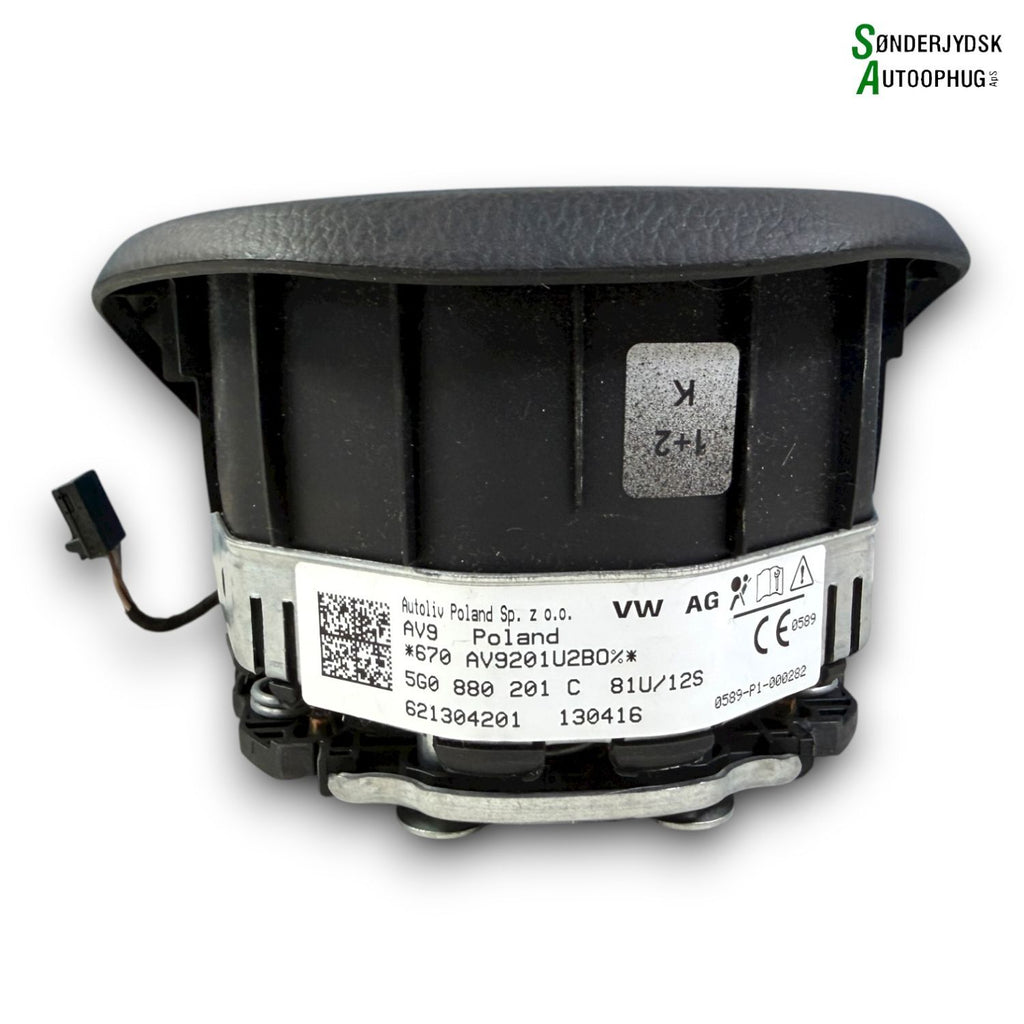 VW Passat 3G Airbag  Med OEM Nr. 5G0880201S Fra VW Ophugger