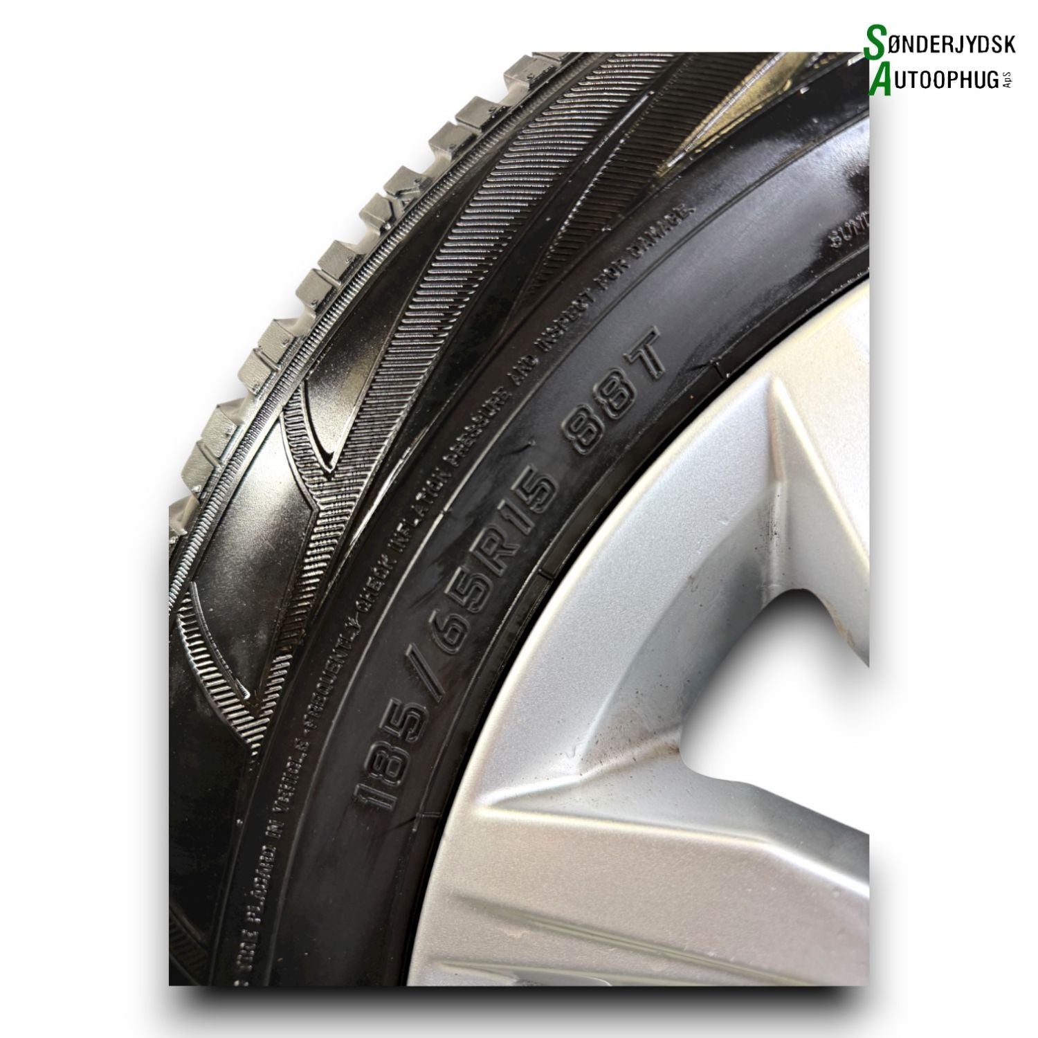 VW Polo Aw Fælge M/Vinter Dæk   Med OEM Nr. 2G0601025 Fra VW Ophugger