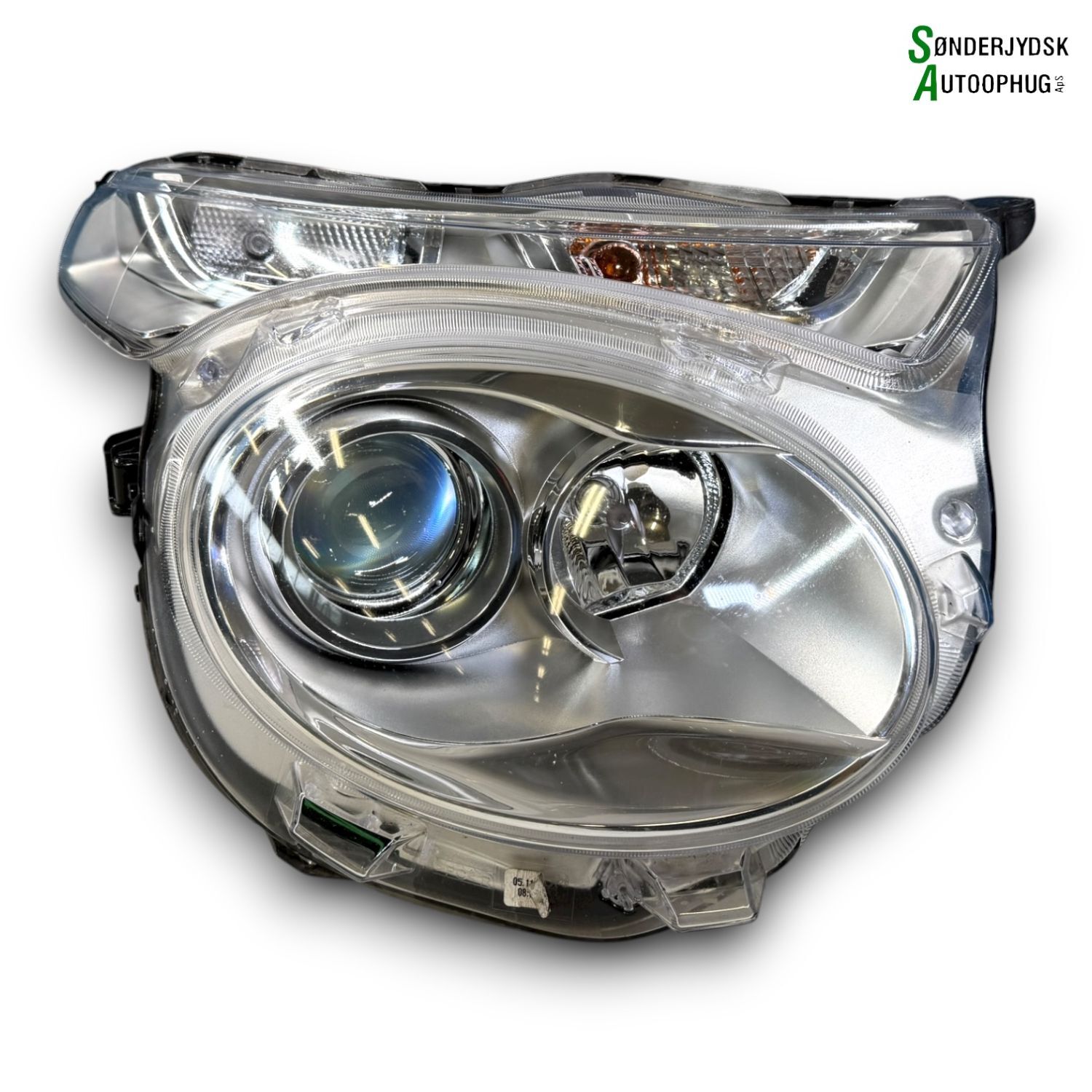 Citroen C1 Forlygte Med OEM Nr. B000863480 Fra Citroen Ophugger