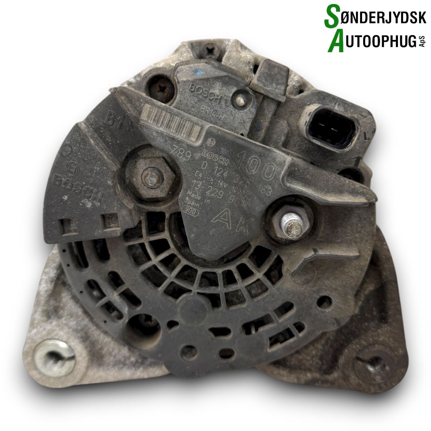 Opel Meriva A Generator Med OEM Nr. 0124325163 Fra Opel Ophugger