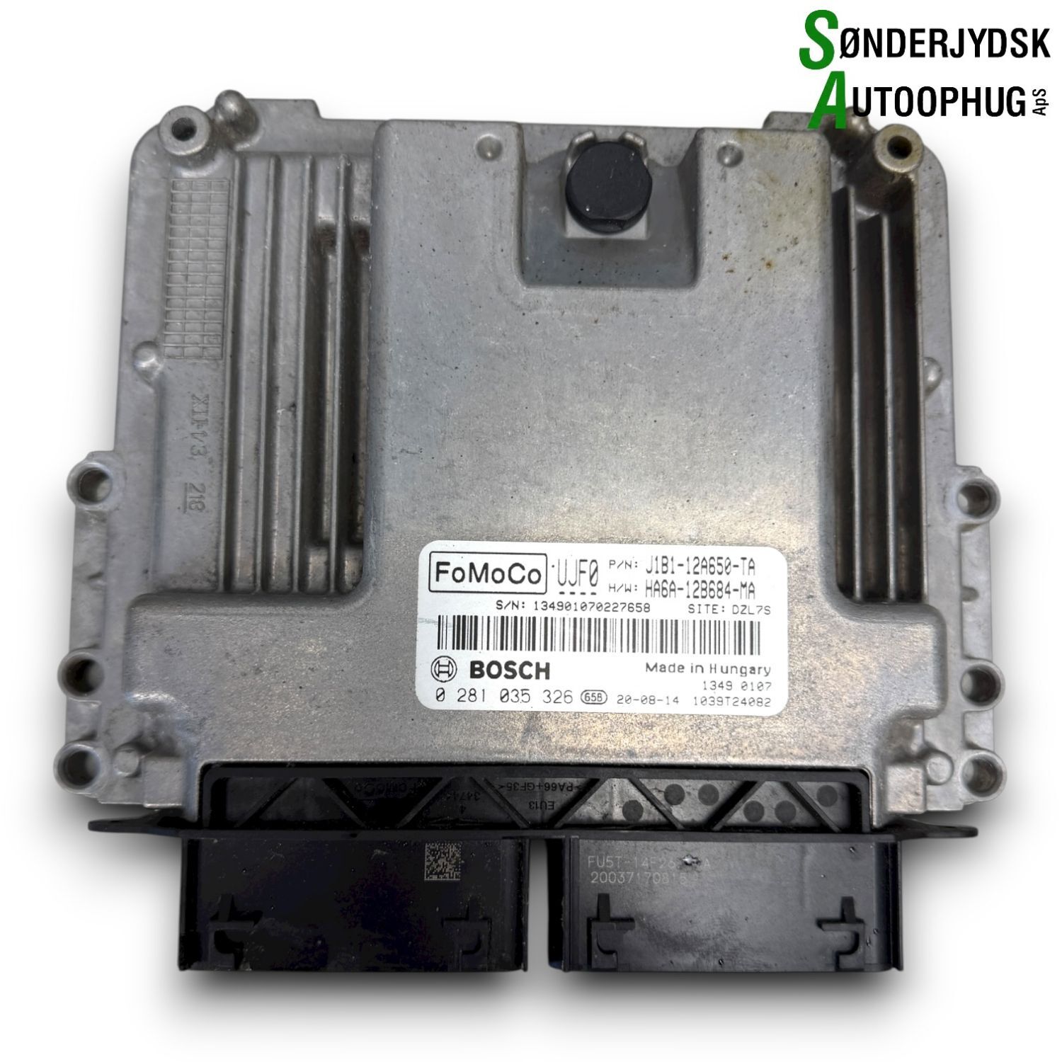 Ford Fiesta 8 Motorstyring - Motorstyreboks - Injection Elboks Med OEM Nr. 2173067 Fra Ford Ophugger