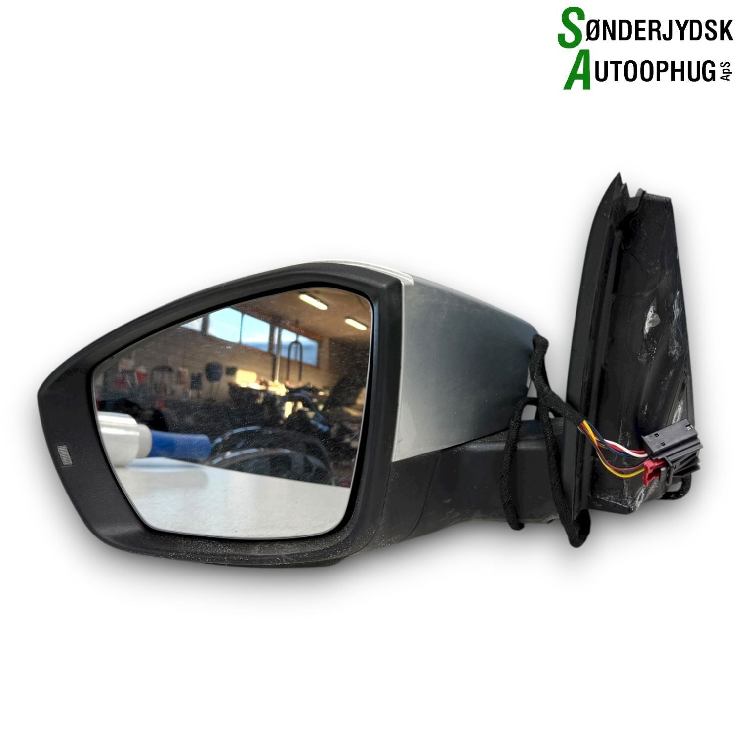 Skoda Octavia Sidespejl Med OEM Nr. 5E1857507S Fra Skoda Ophugger