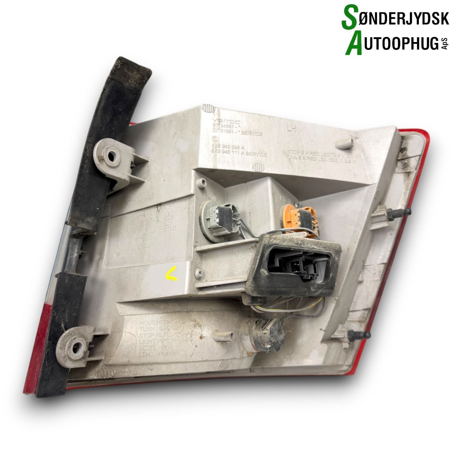 Skoda Octavia Baglygte Med OEM Nr. 5E9945095A Fra Skoda Ophugger