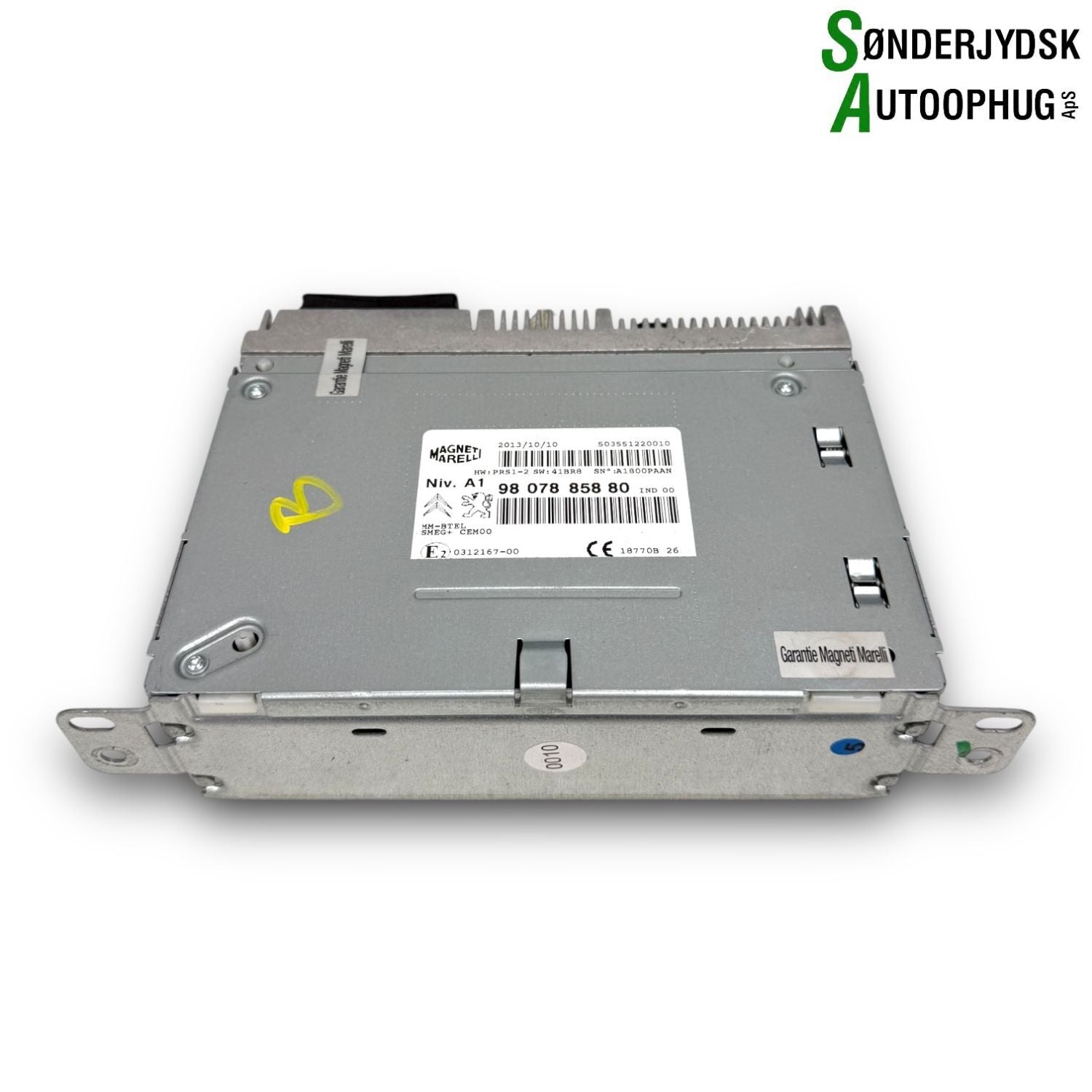 Citroen C4 Picasso Radio Med OEM Nr. 9807885880 Fra Citroen Ophugger