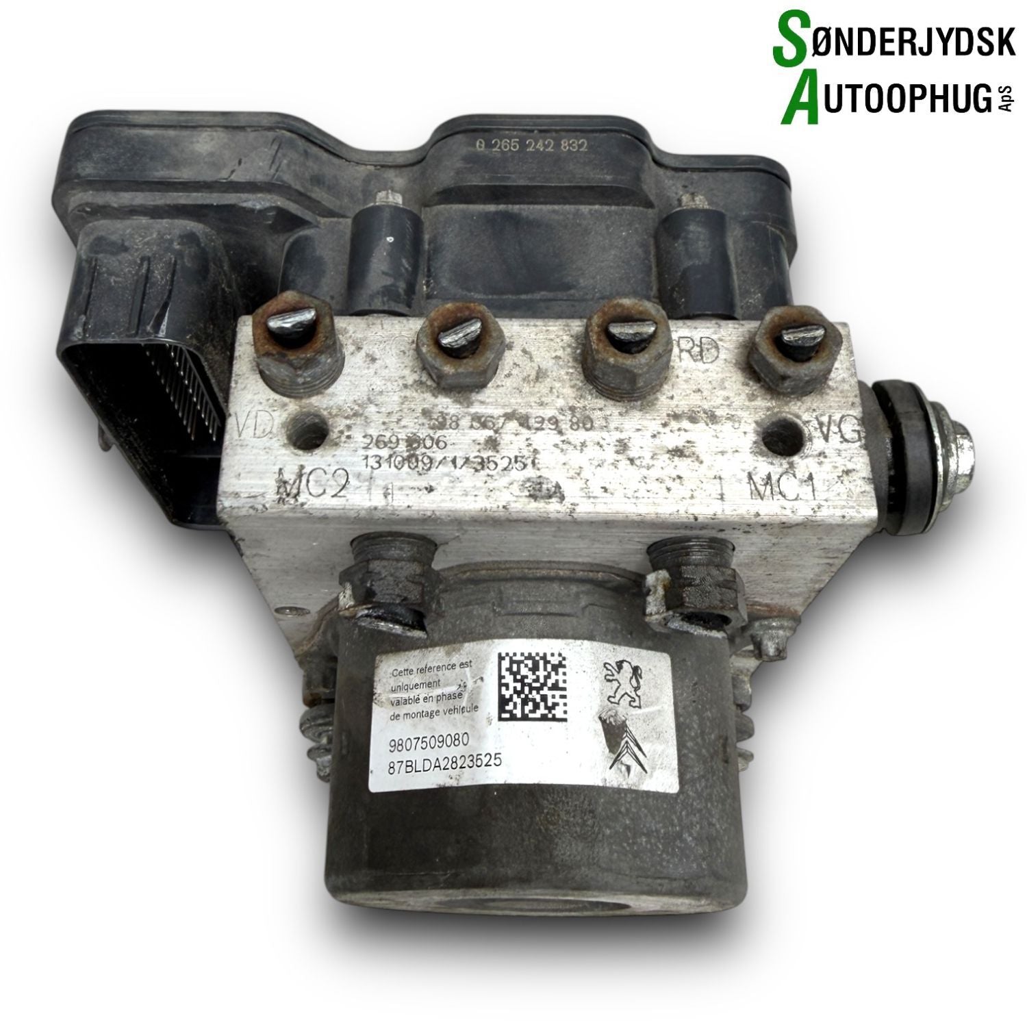 Citroen C4 Picasso ABS Pumpe Med OEM Nr. 1610806280 Fra Citroen Ophugger