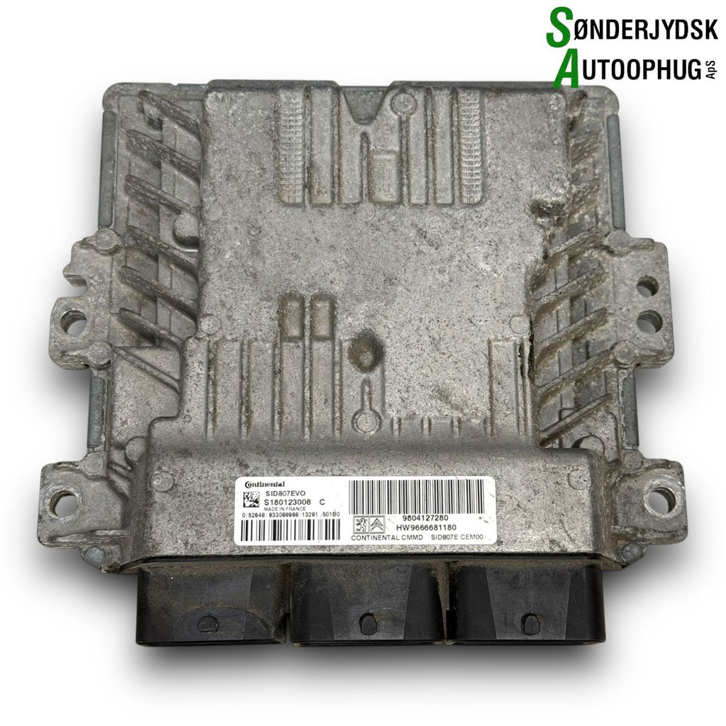 Citroen C4 Picasso Startspærre Med OEM Nr. 9800630080 Fra Citroen Ophugger