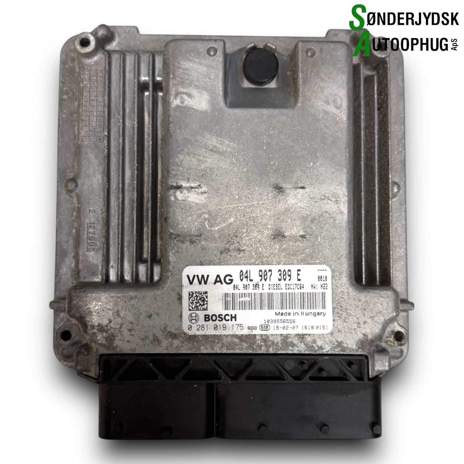 Skoda Octavia Motorstyring - Motorstyreboks - Injection Elboks Med OEM Nr. 04L907309W Fra Skoda Ophugger