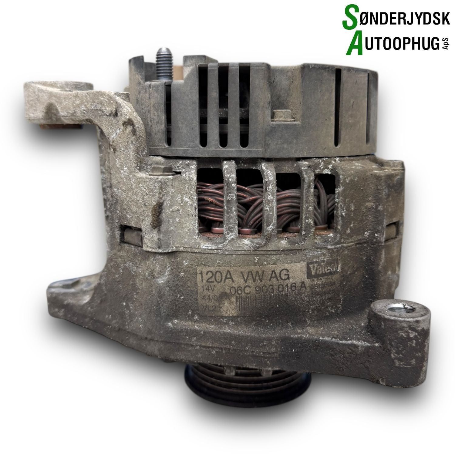 Audi A6 Generator Med OEM Nr. 06C903016X Fra Audi Ophugger
