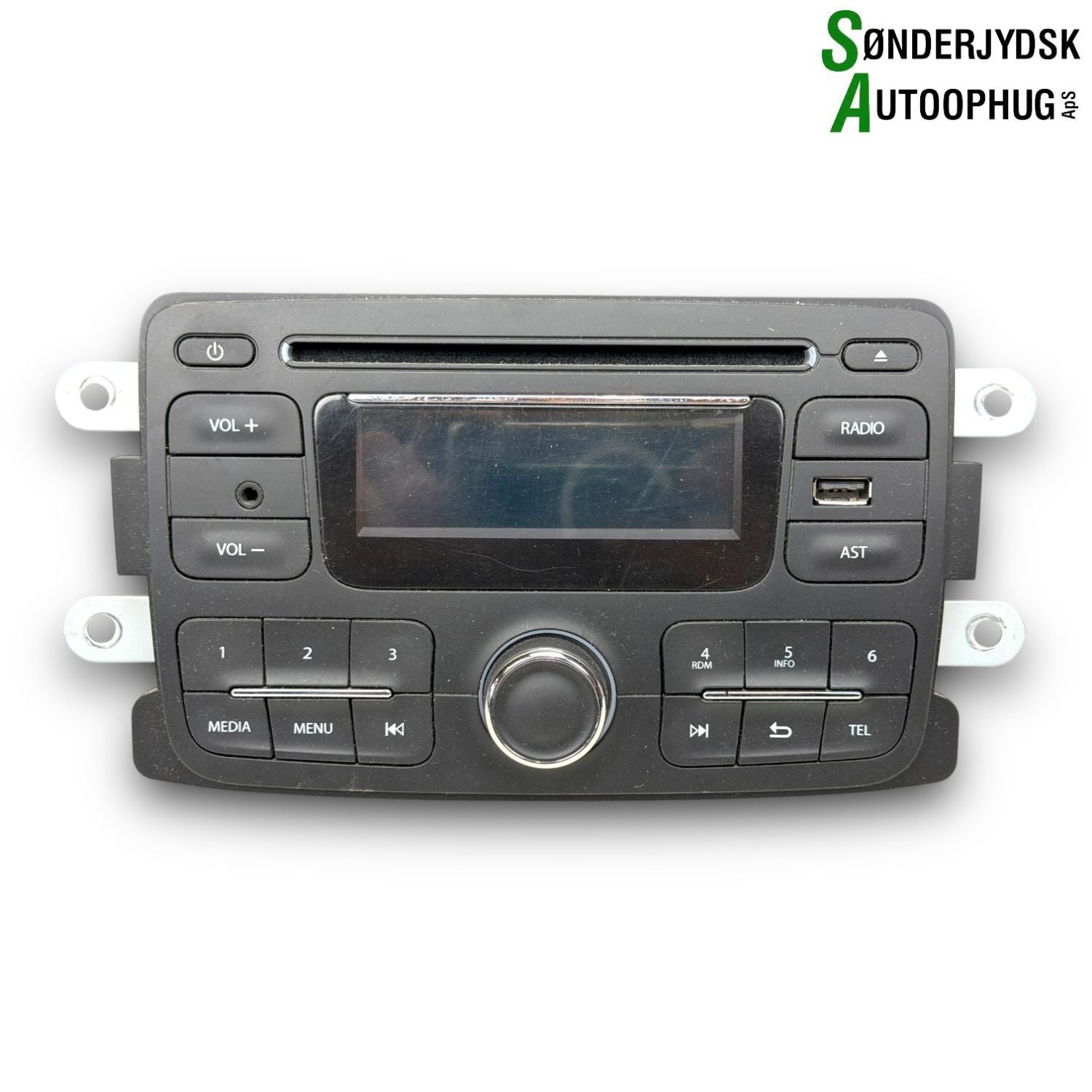 Dacia Sandero Ll Radio M/Cd Med OEM Nr. 281157265R Fra Dacia Ophugger
