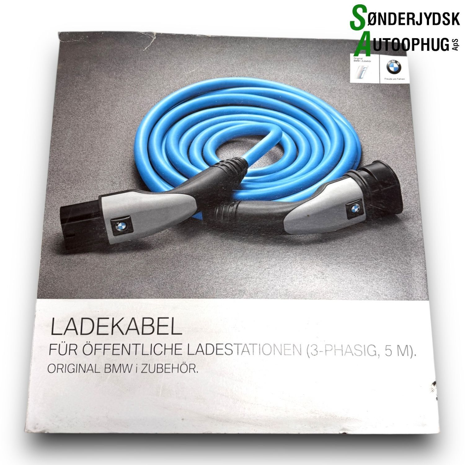 BMW X3 G01 Lade Kabel Med OEM Nr. 61900003163 Fra BMW Ophugger