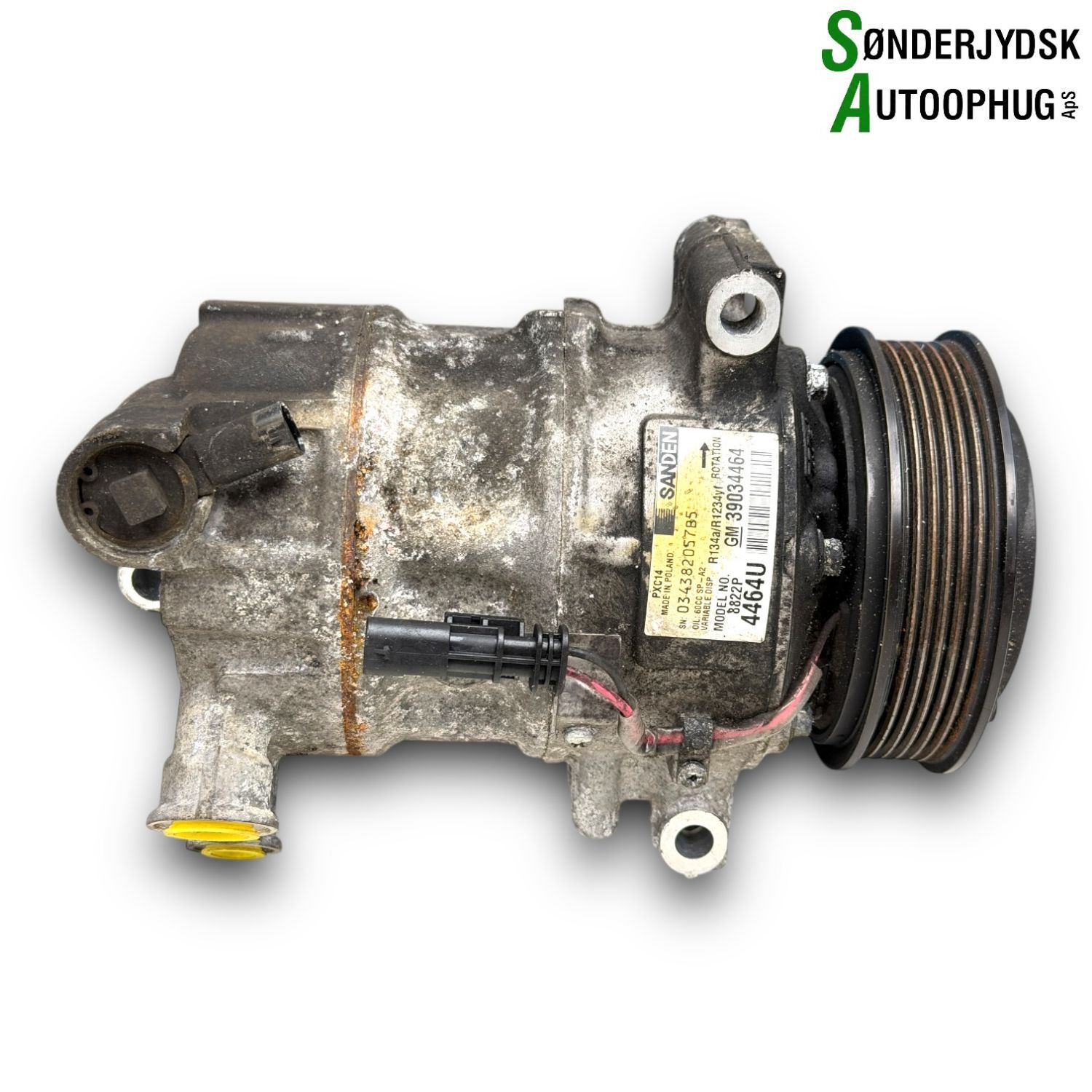 Opel Astra K Aircondition Pumpe Med OEM Nr. 39069801 Fra Opel Ophugger