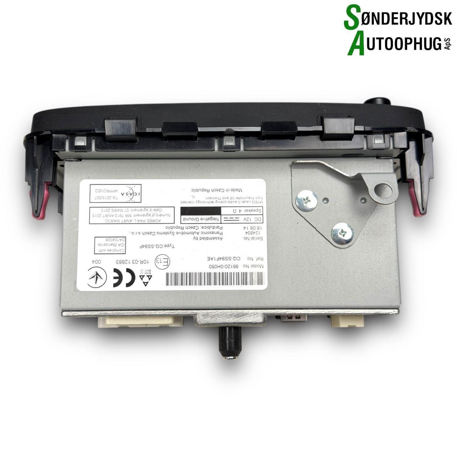 Peugeot 108 Radio Med OEM Nr. B000792480 Fra Peugeot Ophugger