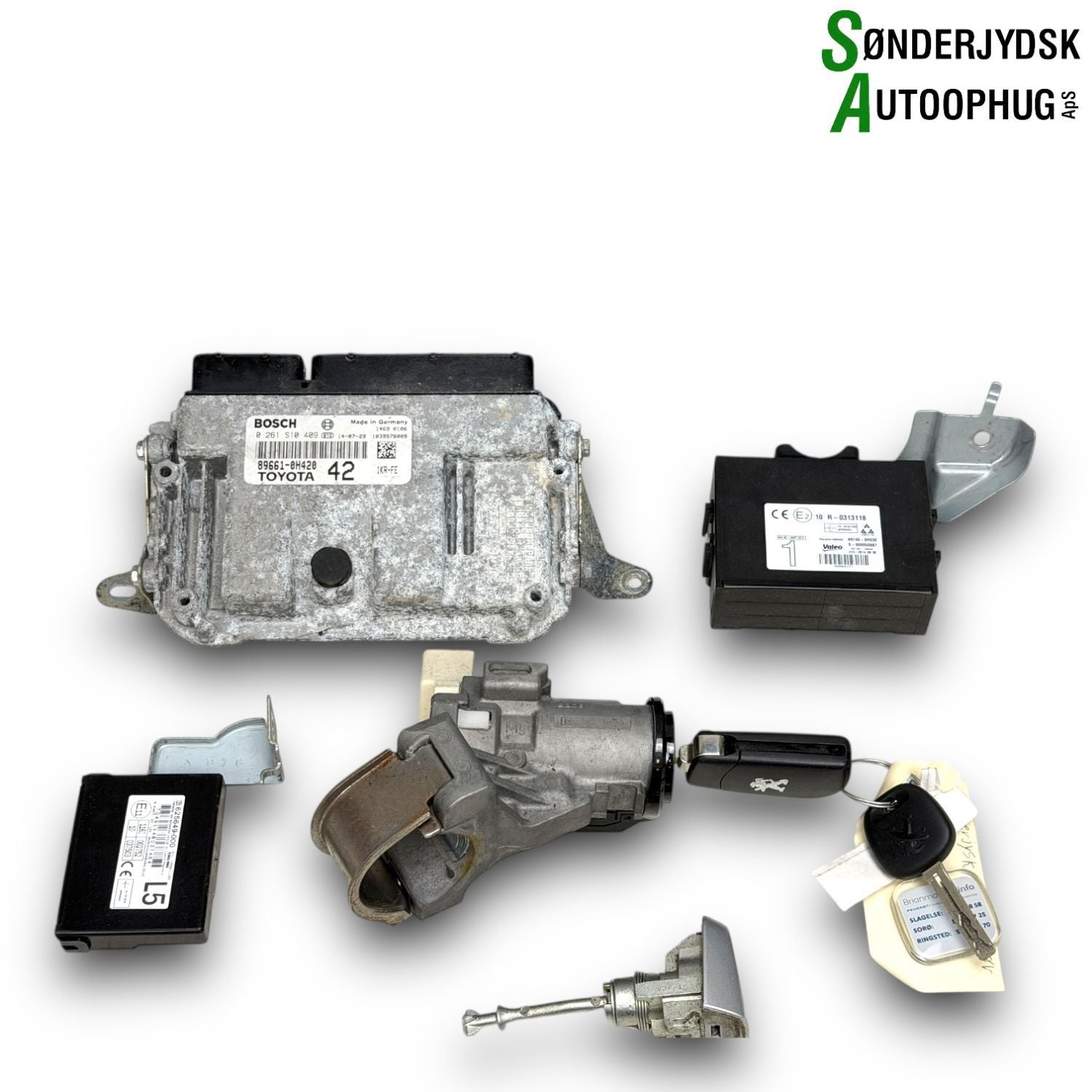 Peugeot 108 Startspærre Med OEM Nr. 896610H420 Fra Peugeot Ophugger