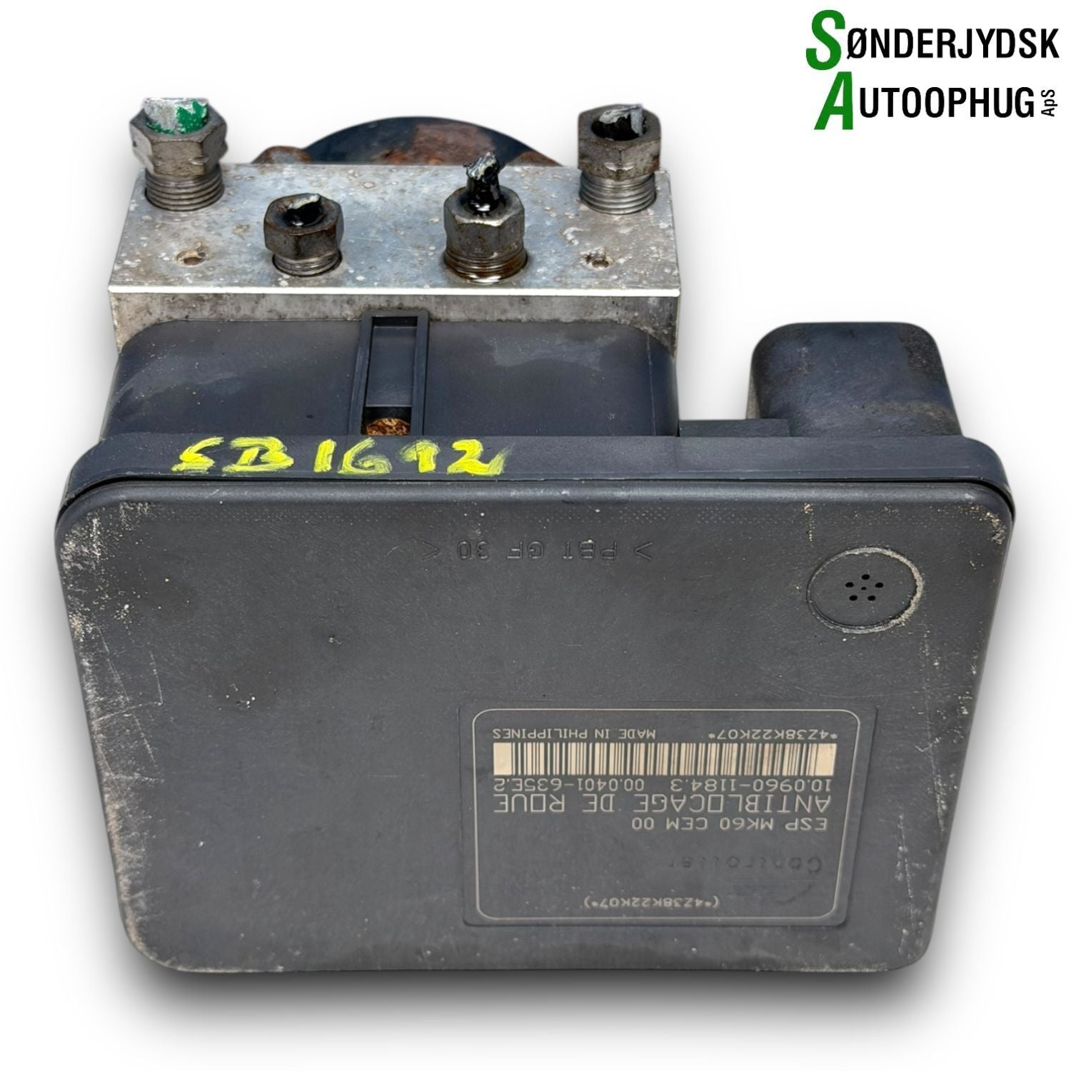 Peugeot 207 ABS Pumpe Med OEM Nr. 10096011844 Fra Peugeot Ophugger