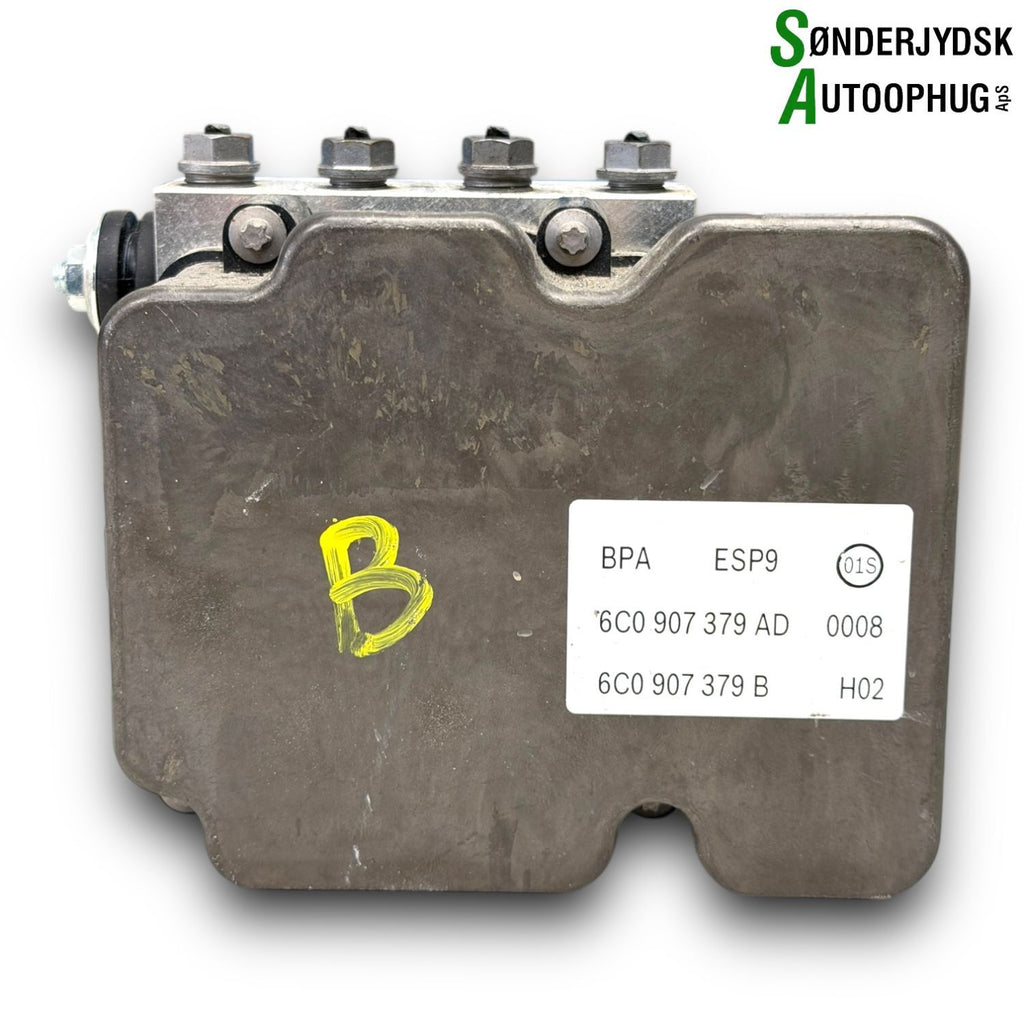 Skoda Fabia ABS Pumpe Med OEM Nr. 6C0614517ADBEF Fra Skoda Ophugger