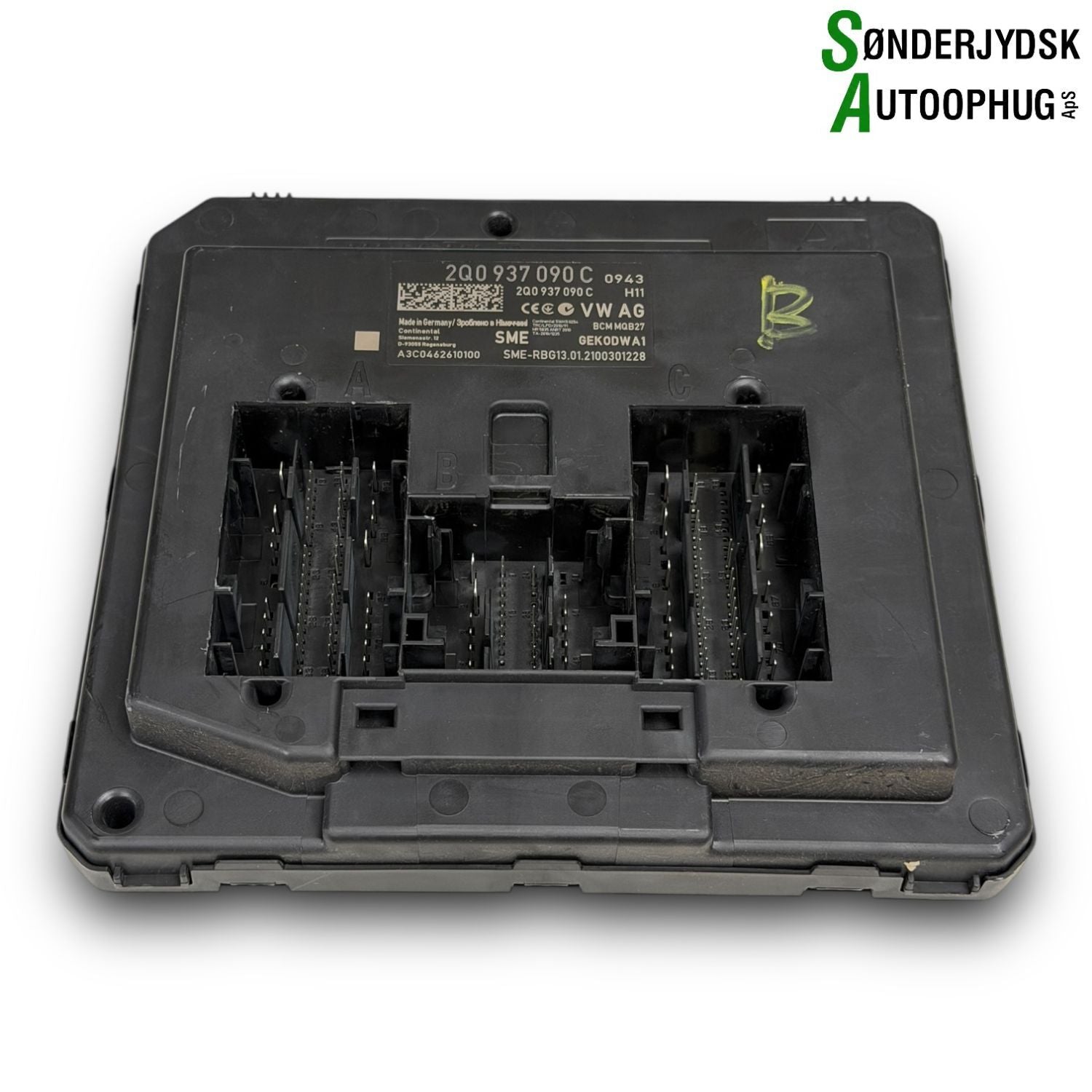 Skoda Fabia Bcm / Komfortkomputer Med OEM Nr. 2Q0937090C Fra Skoda Ophugger