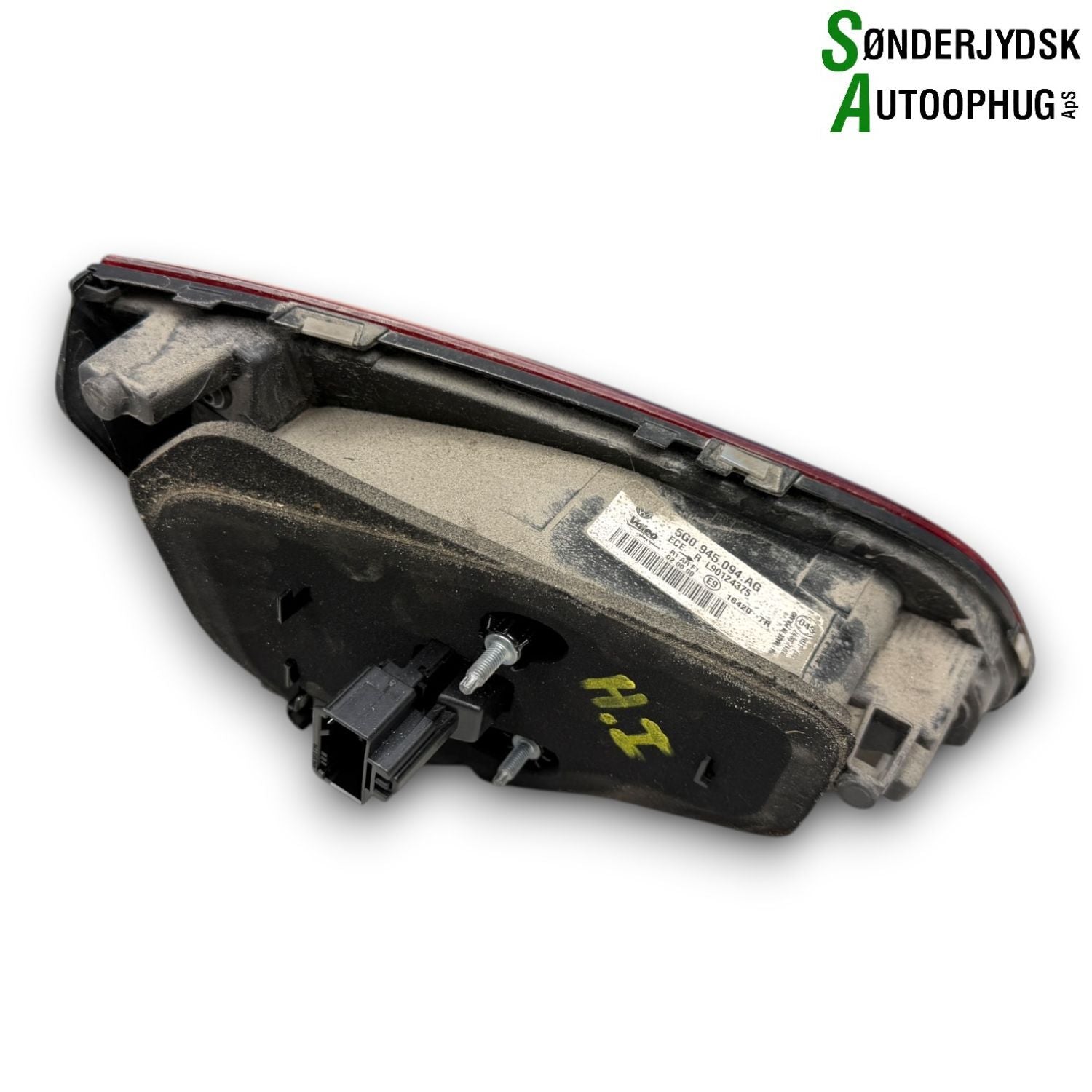 VW Golf 7 Au Baglygte Med OEM Nr. 5G0945094AG Fra VW Ophugger