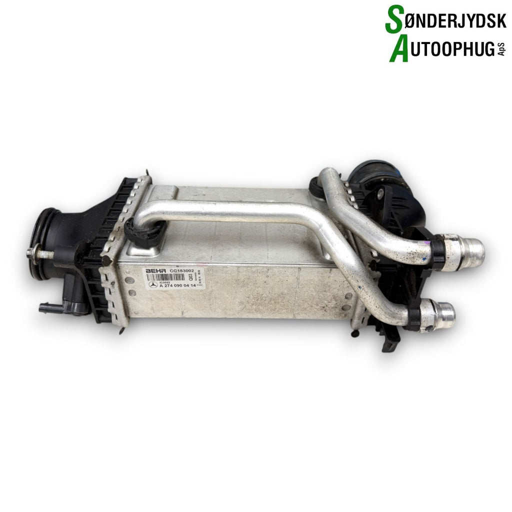 Mercedes-Benz Mercedes C W205 Køler Intercooler Med OEM Nr. A2740900414 Fra Mercedes-Benz Ophugger