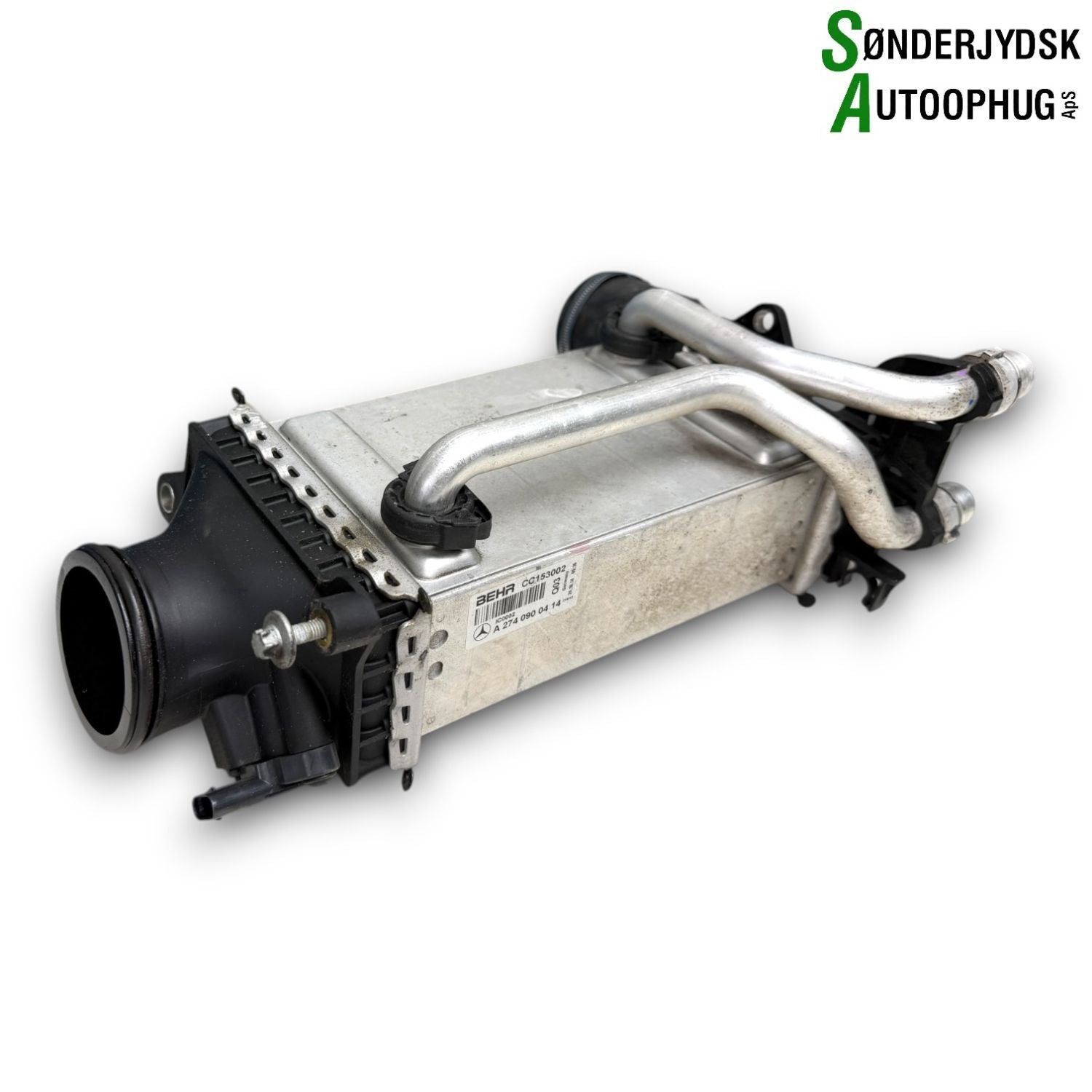 Mercedes-Benz Mercedes C W205 Køler Intercooler Med OEM Nr. 2740900414 Fra Mercedes-Benz Ophugger