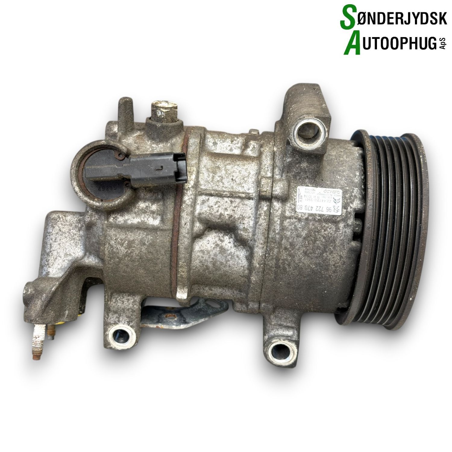 Peugeot 208 Aircondition Pumpe Med OEM Nr. 9822184980 Fra Peugeot Ophugger