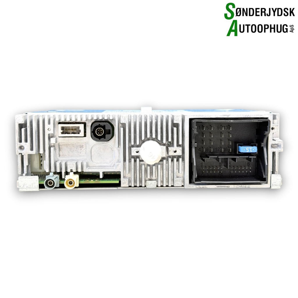 Peugeot 208 Radio Med OEM Nr. 1613466280 Fra Peugeot Ophugger