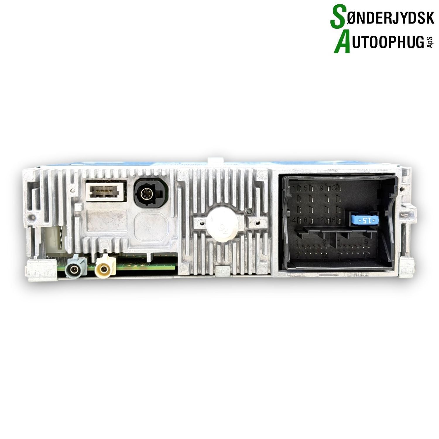Peugeot 208 Radio Med OEM Nr. 1613466280 Fra Peugeot Ophugger