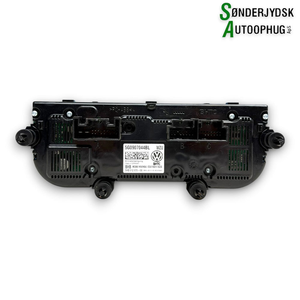 VW Golf Sportsvan Varmeregulering Med OEM Nr. 5G0907044CFWZU Fra VW Ophugger