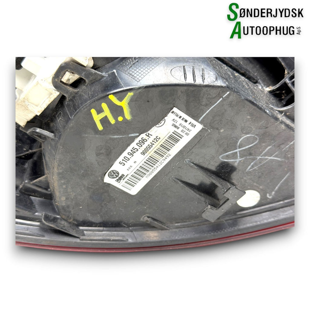 VW Golf Sportsvan Baglygte Med OEM Nr. 510945096R Fra VW Ophugger