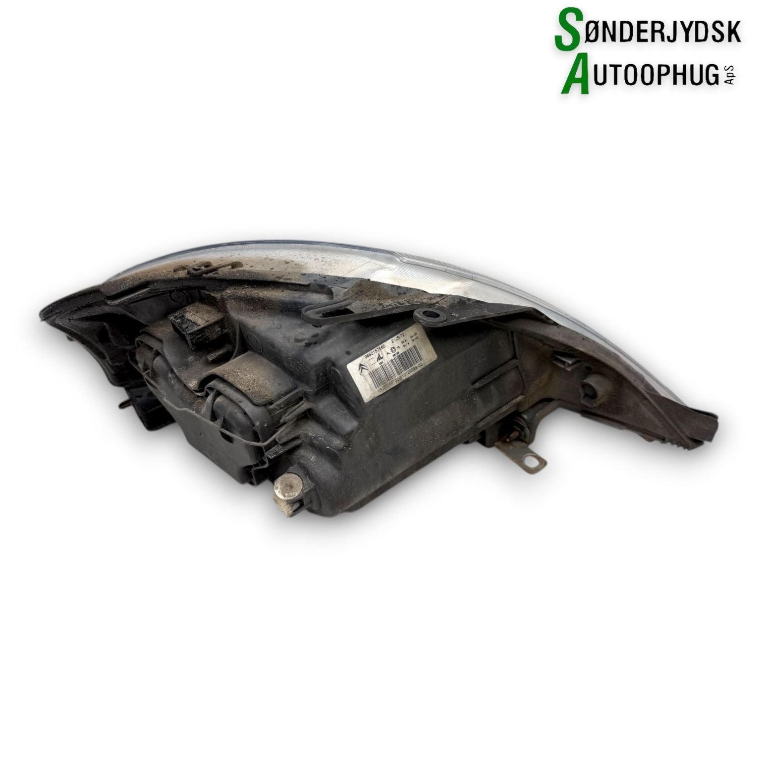 Citroen C3 Forlygte Med OEM Nr. 620885 Fra Citroen Ophugger
