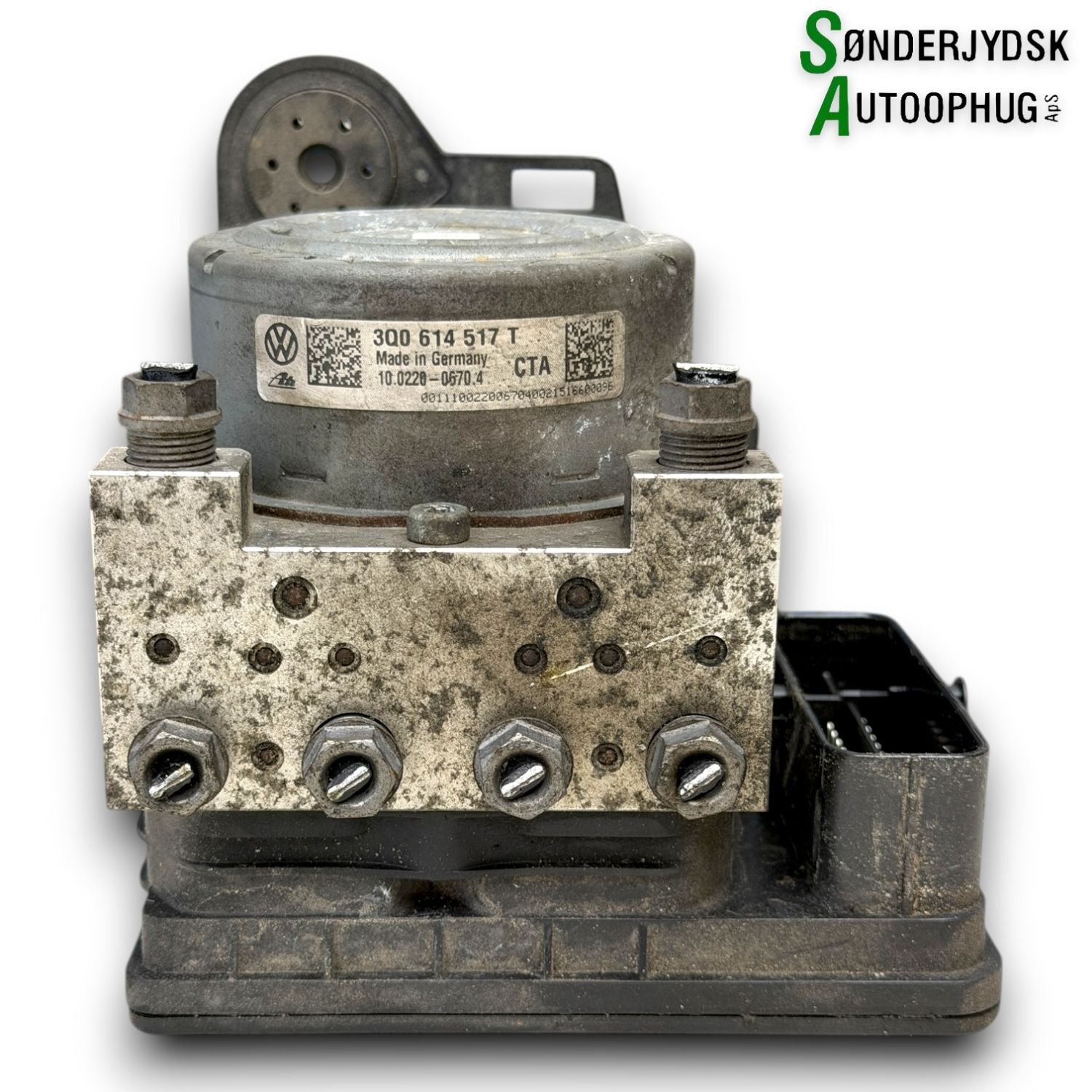 Skoda Octavia ABS Pumpe Med OEM Nr. 10091603373 Fra Skoda Ophugger