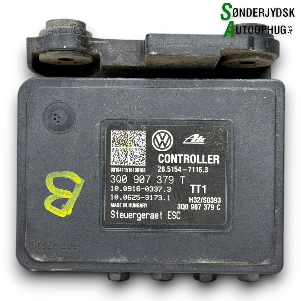 Skoda Octavia ABS Pumpe Med OEM Nr. 3Q0614517T Fra Skoda Ophugger