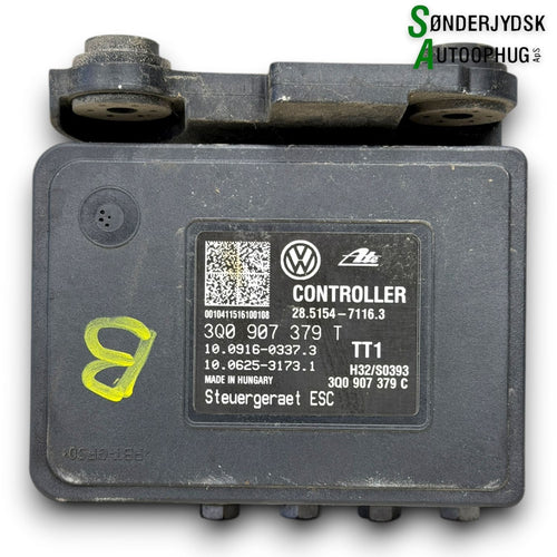 Skoda Octavia ABS Pumpe Med OEM Nr. 10062531731 Fra Skoda Ophugger