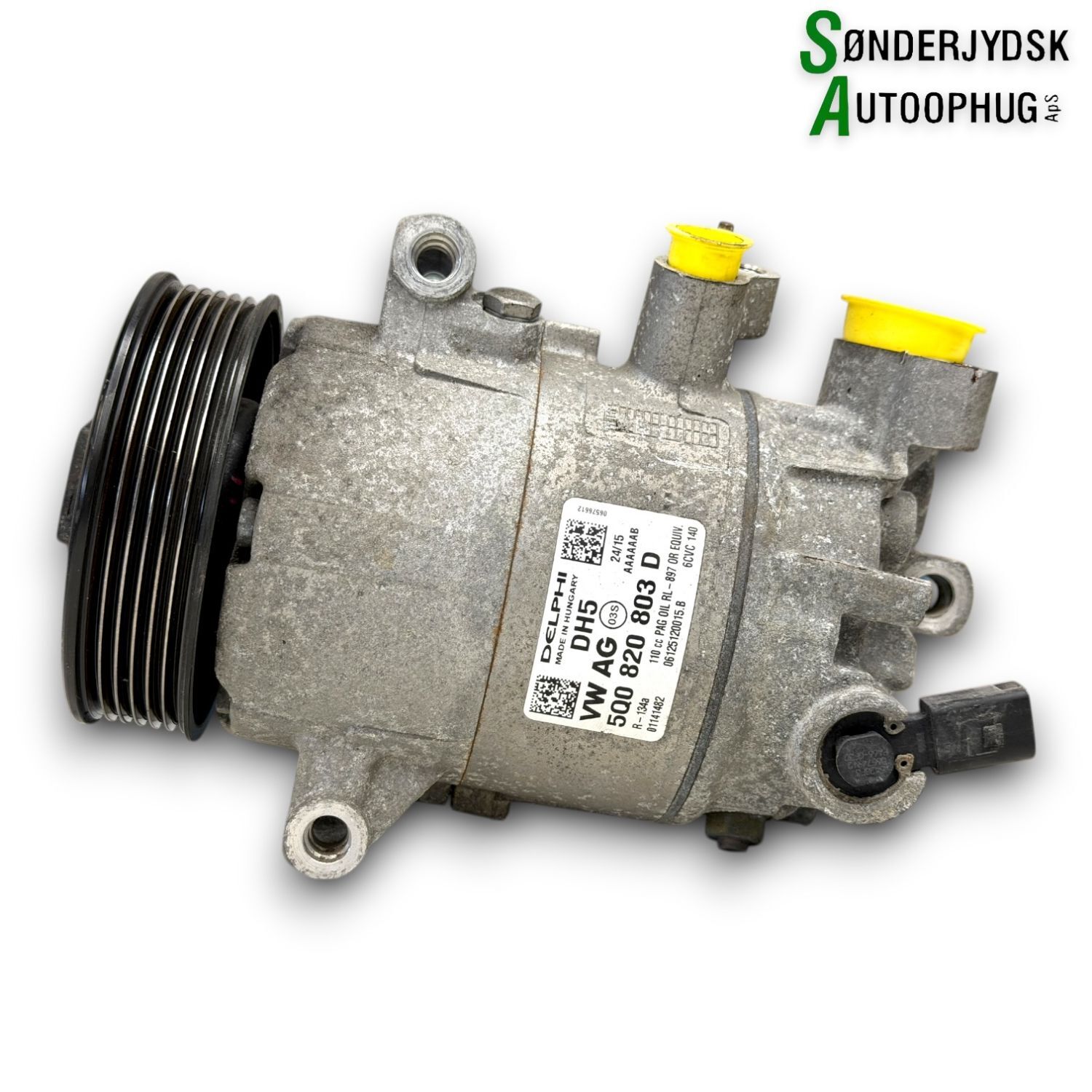 Skoda Octavia Aircondition Pumpe Med OEM Nr. 1K0820803H Fra Skoda Ophugger