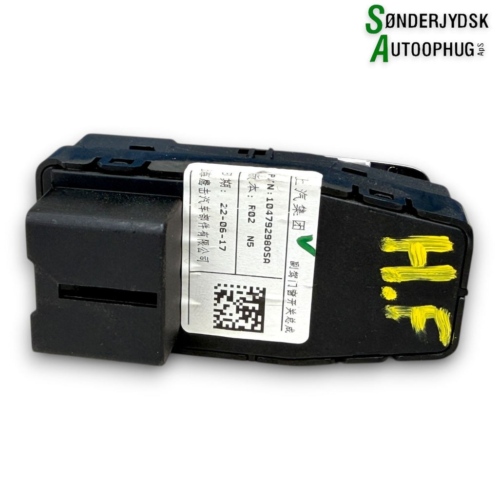 MG Ehs Hybrid Kontakt Rudehejs Med OEM Nr. 104792980SA Fra MG Ophugger