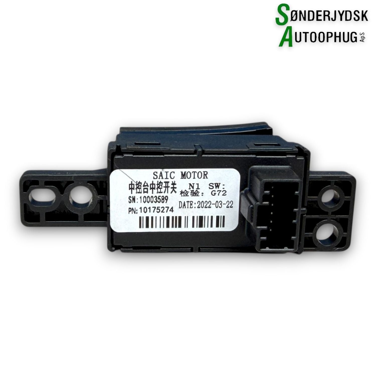 MG Ehs Hybrid Kontakt Diverse Med OEM Nr. 10175274 Fra MG Ophugger